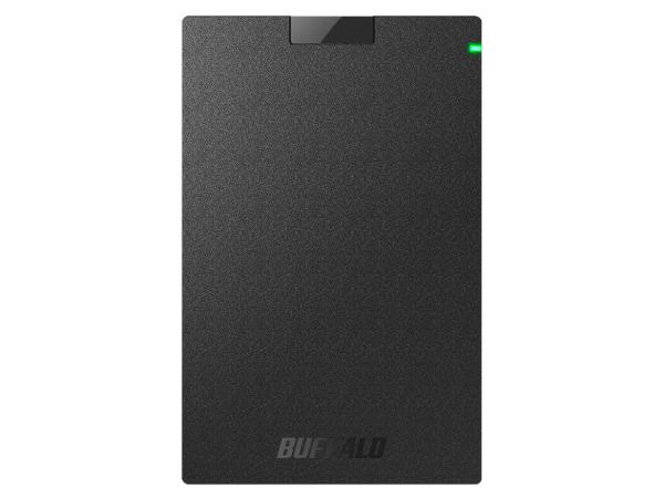 USB3.1(Gen.1)対応 ポータブルHDD スタンダードモデル ブラック 1TB(HD-PCG1.0U3-BBA)