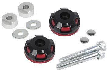 2ﾋﾟｰｽﾊﾞｰｴﾝﾄﾞ (ﾚｯﾄﾞ/ﾌﾞﾗｯｸ)　ｽｰﾊﾟｰｶﾌﾞ50/110(AA04・09/JA07･10・44)　品番：06-01-0416