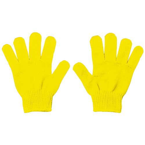  カラー手袋 黄