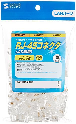 RJ-45RlN^(p)@ADT-RJ45-100 SANWASUPPLY TTvC