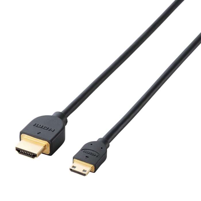 DH-HD14EM10BK [1m] C[TlbgΉHDMI-MiniP[u(A-C)/1.0m(DH-HD14EM10BK) ELECOM GR