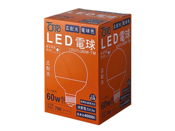 LDG7LG60WTM ΉLEDd ({[d`ES700lm/dFEE26) LDG7LG60W-TM