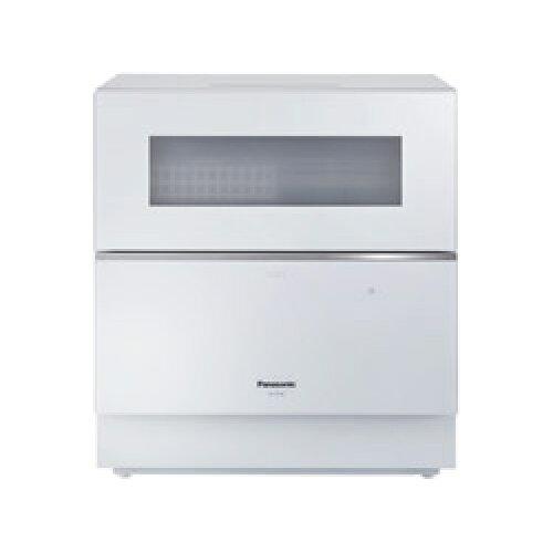 【ECJOY!】 パナソニック 食器洗い乾燥機 ホワイト(NP-TZ100-W)