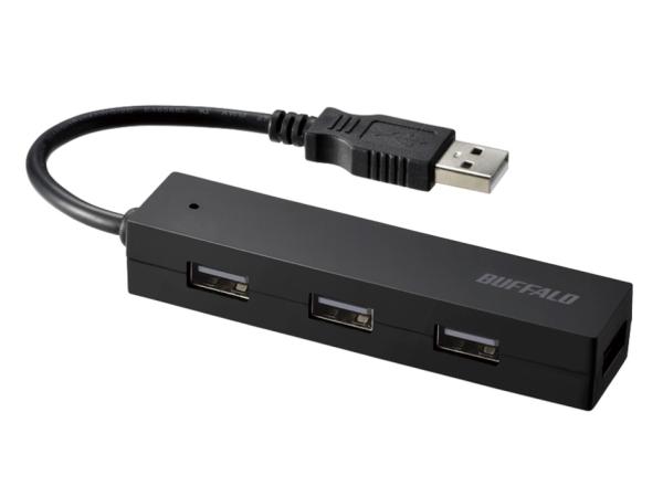 USB2.0 oXp[ 4|[g nu ubN(BSH4U050U2BK) BUFFALO obt@[