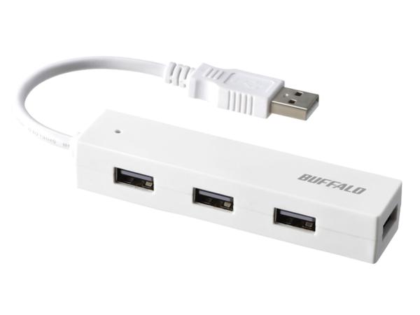 USB2.0 oXp[ 4|[g nu zCg(BSH4U050U2WH) BUFFALO obt@[