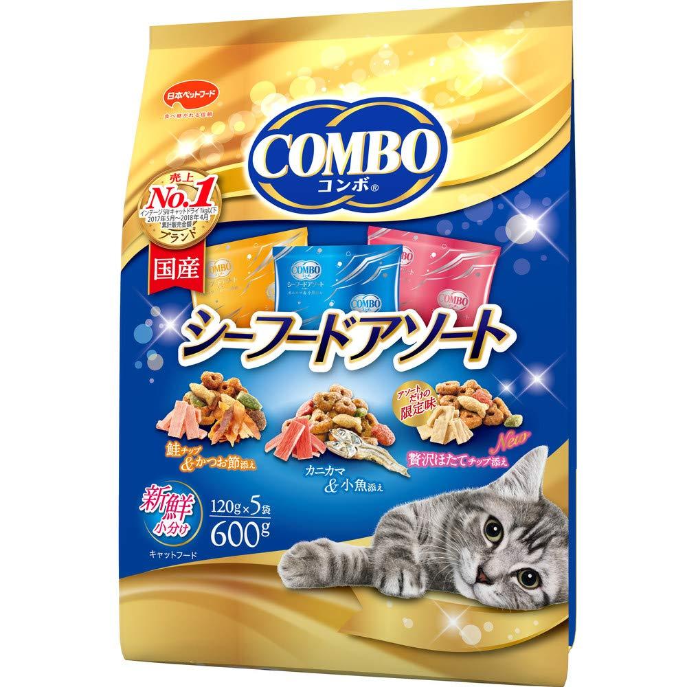 ECJOY!】 [日本ペットフード] コンボ キャット まぐろ味・カニカマ・小魚添え 700g (-)【特価￥780】