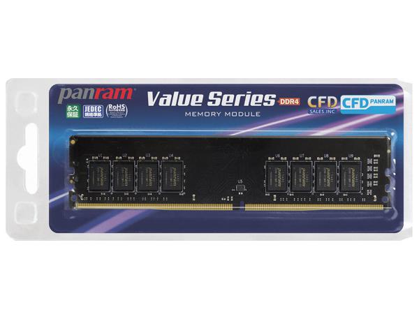D4U2666PS-8GC19 Panram DDR4-2666fXNgbv288pin DIMM 8G(D4U2666PS-8GC19) CFD V[EGtEf[̔
