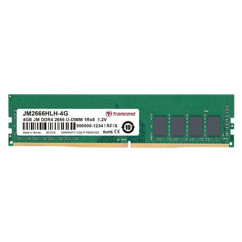 JM2666HLH-4G 4GB JM DDR4 2666Mhz U-DIMM 1Rx8 512Mx8 CL19 1.2V(JM2666HLH-4G)