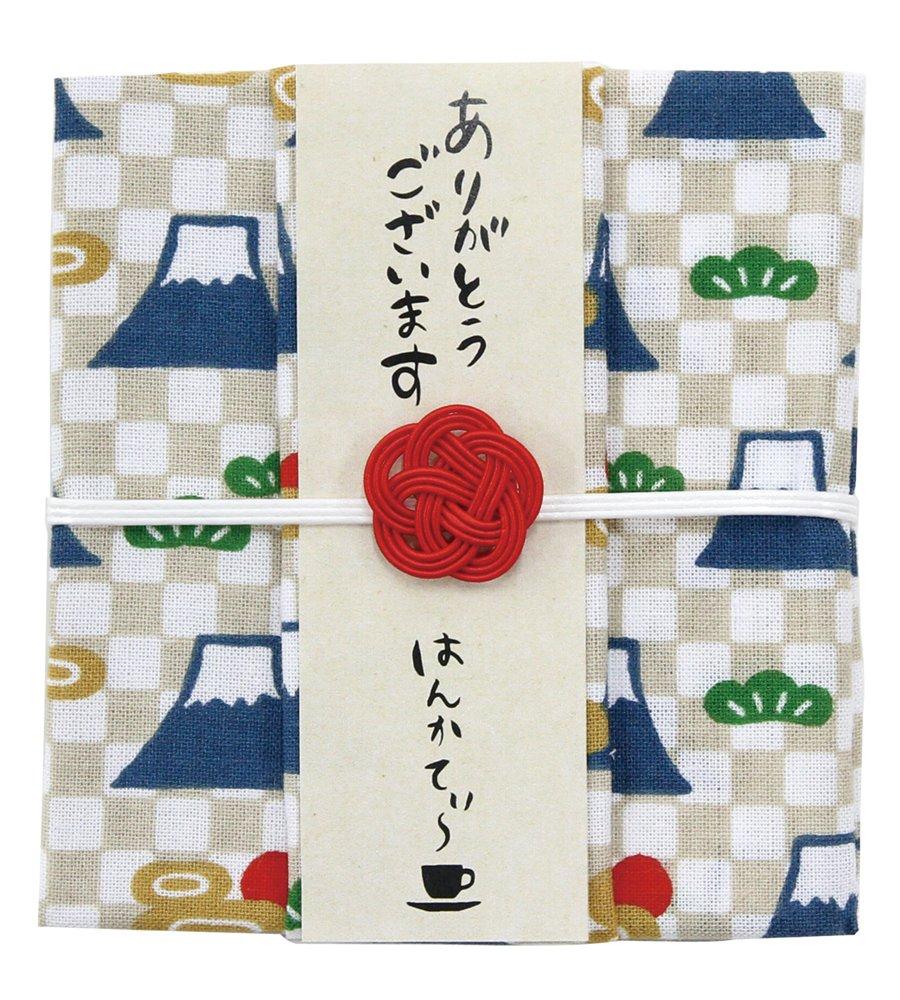  和布華 はんかてぃ～ 紅茶とハンカチのプチギフト (富士山/ダージリン)THT-101