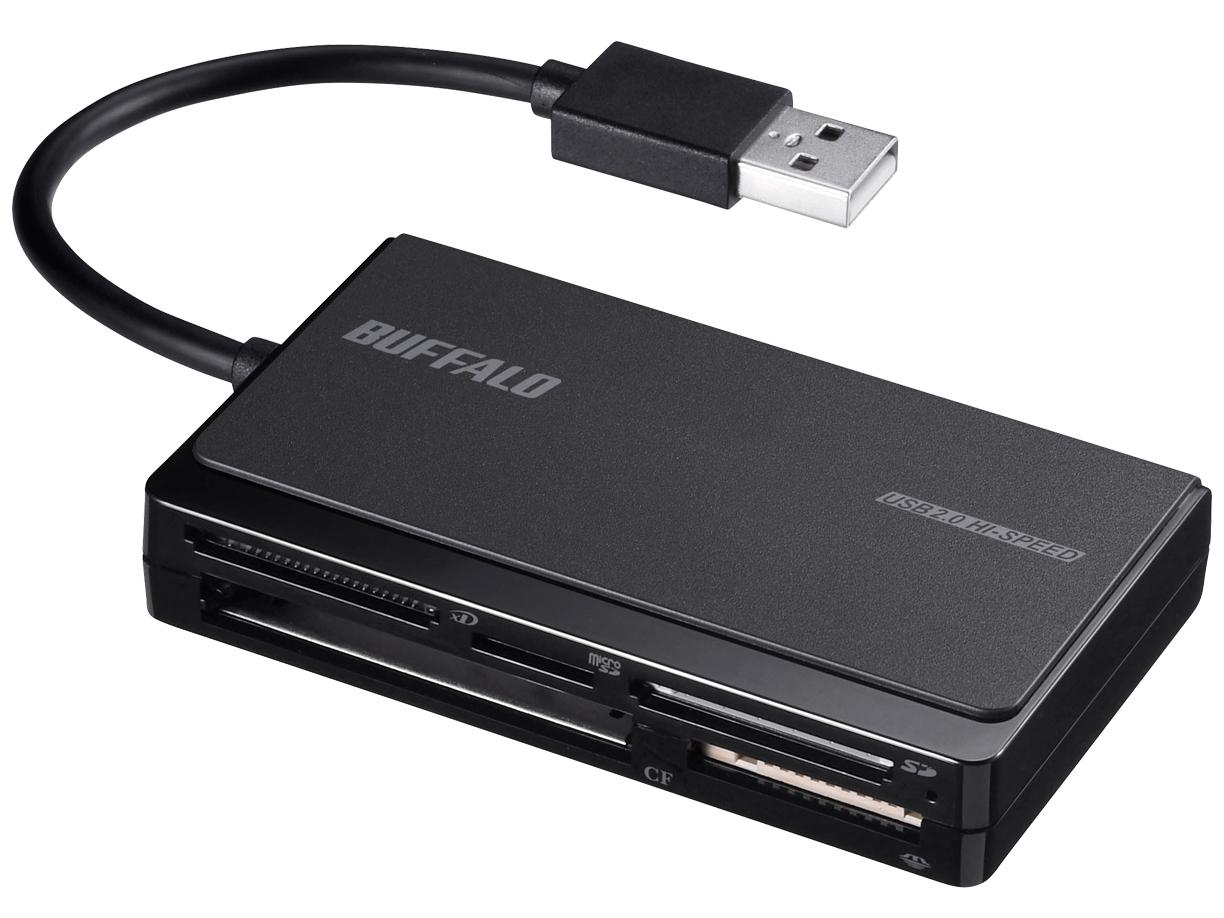 ECJOY!】 バッファロー BSCR500U2BK USB2.0 マルチカードリーダー UHS-I対応 ブラック(BSCR500U2BK)【特価¥1,719】 ECJOY!】 バッファロー BSCR500U2BK USB2.0 マルチカードリーダー UHS-I対応 ブラック(BSCR500U2BK)【特価¥1,719】
