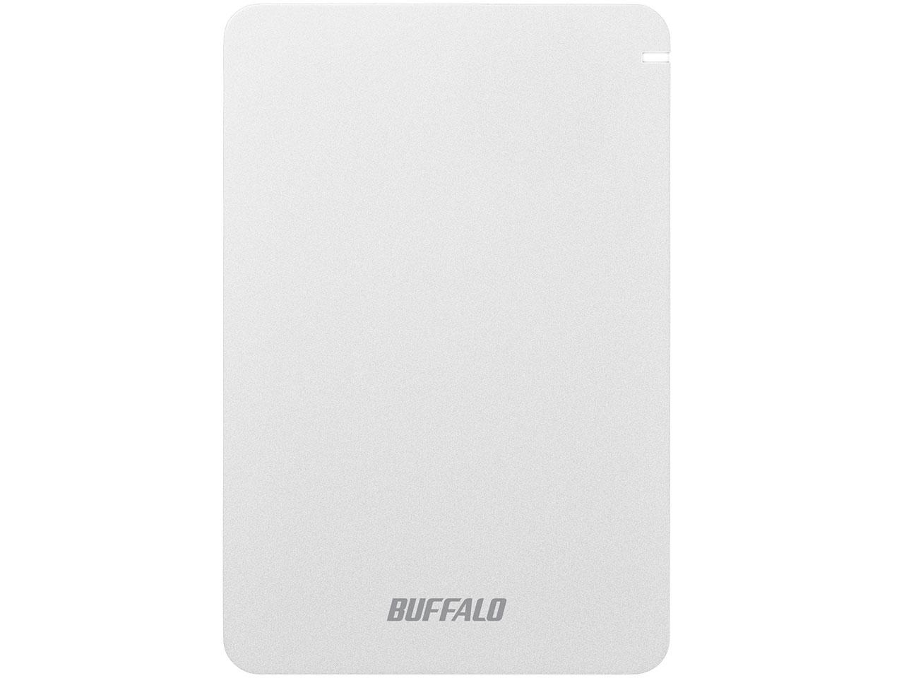 USB3.1(Gen.1)Ή ϏՌ|[^uHDD 1TB zCg(HD-PGF1.0U3-WHA) BUFFALO obt@[