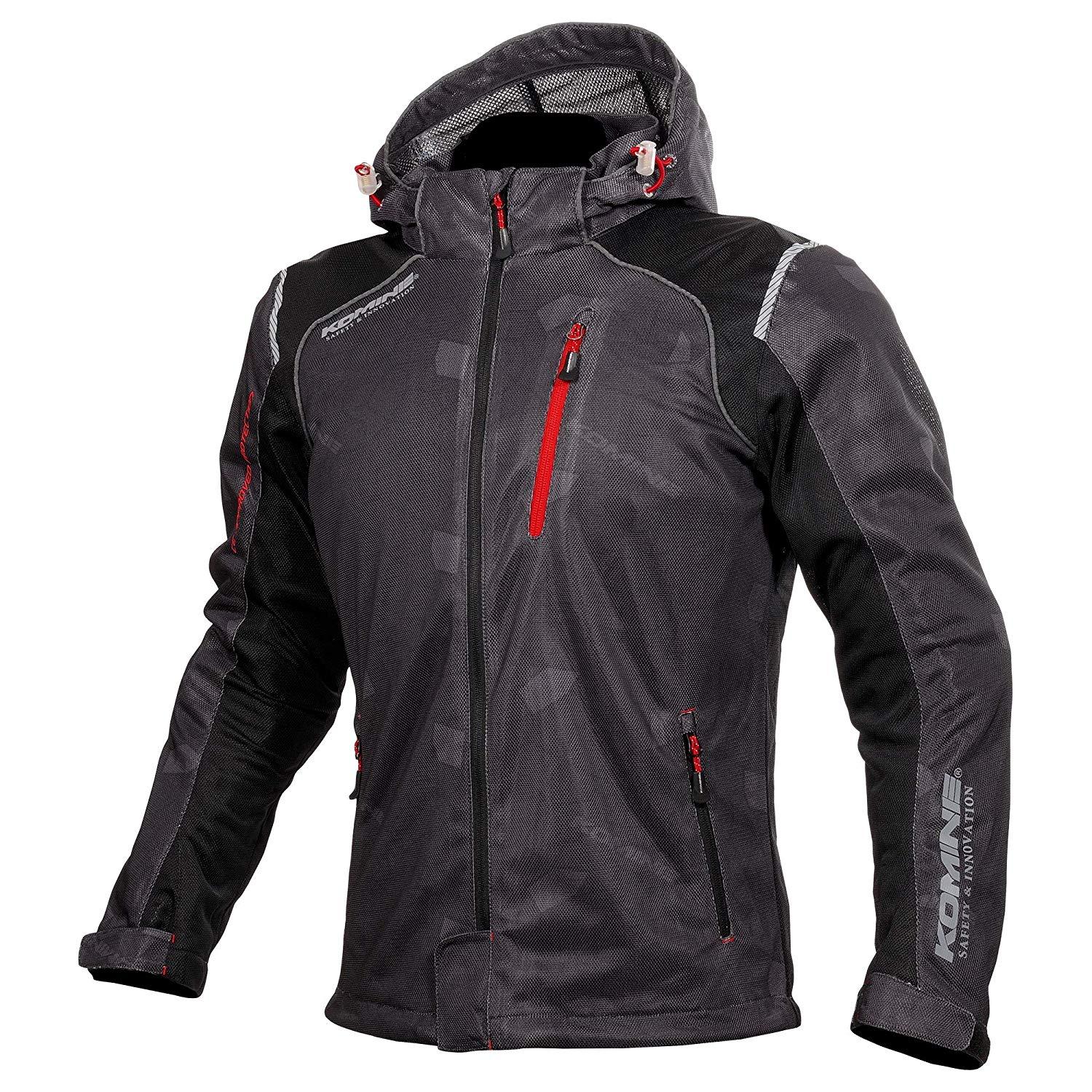JK-135 Protect Full MESH-Parka Black 5XLB i:07-135/BK/5XLB KOMINE(R~l)
