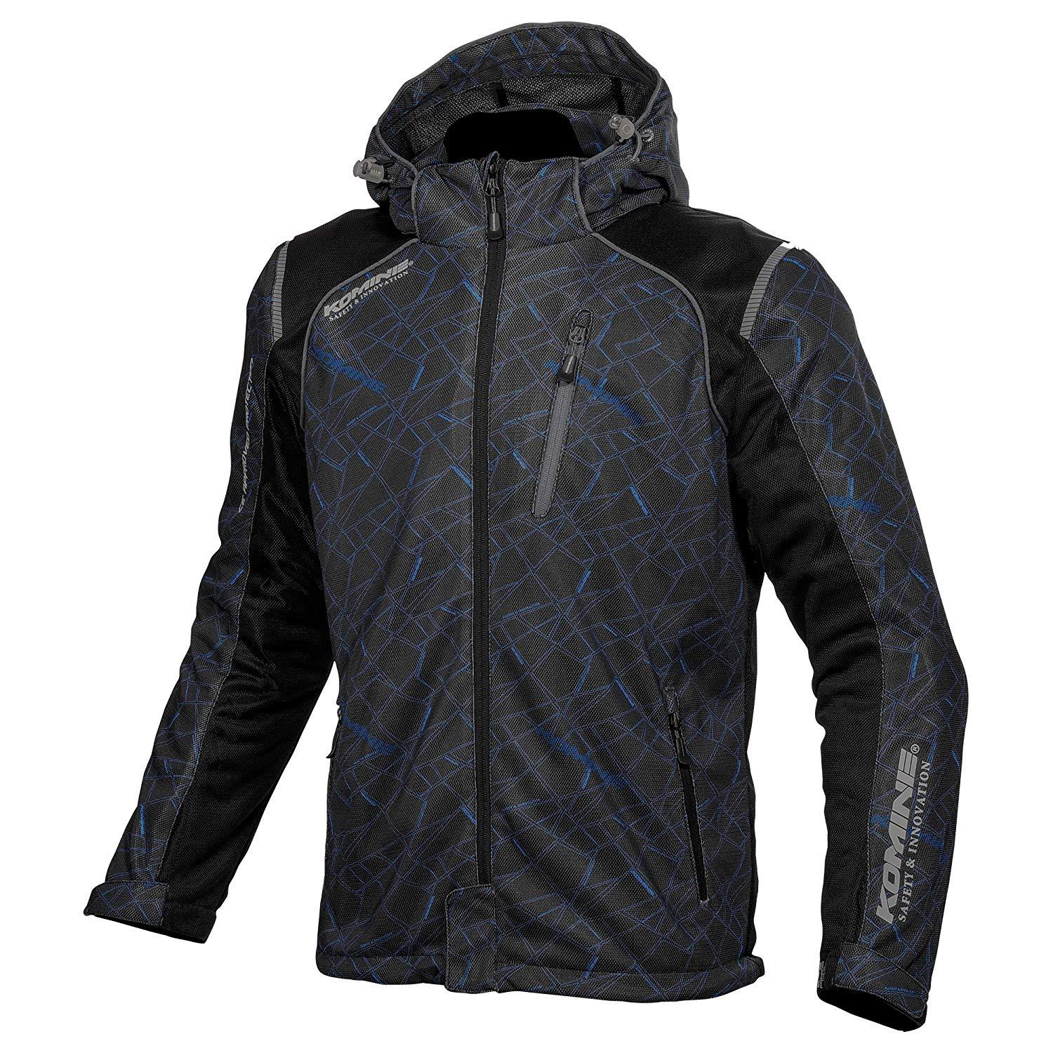 JK-135 Protect Full MESH-Parka Crush Blue/Black 5XLB i:07-135/CBL/BK/5XLB