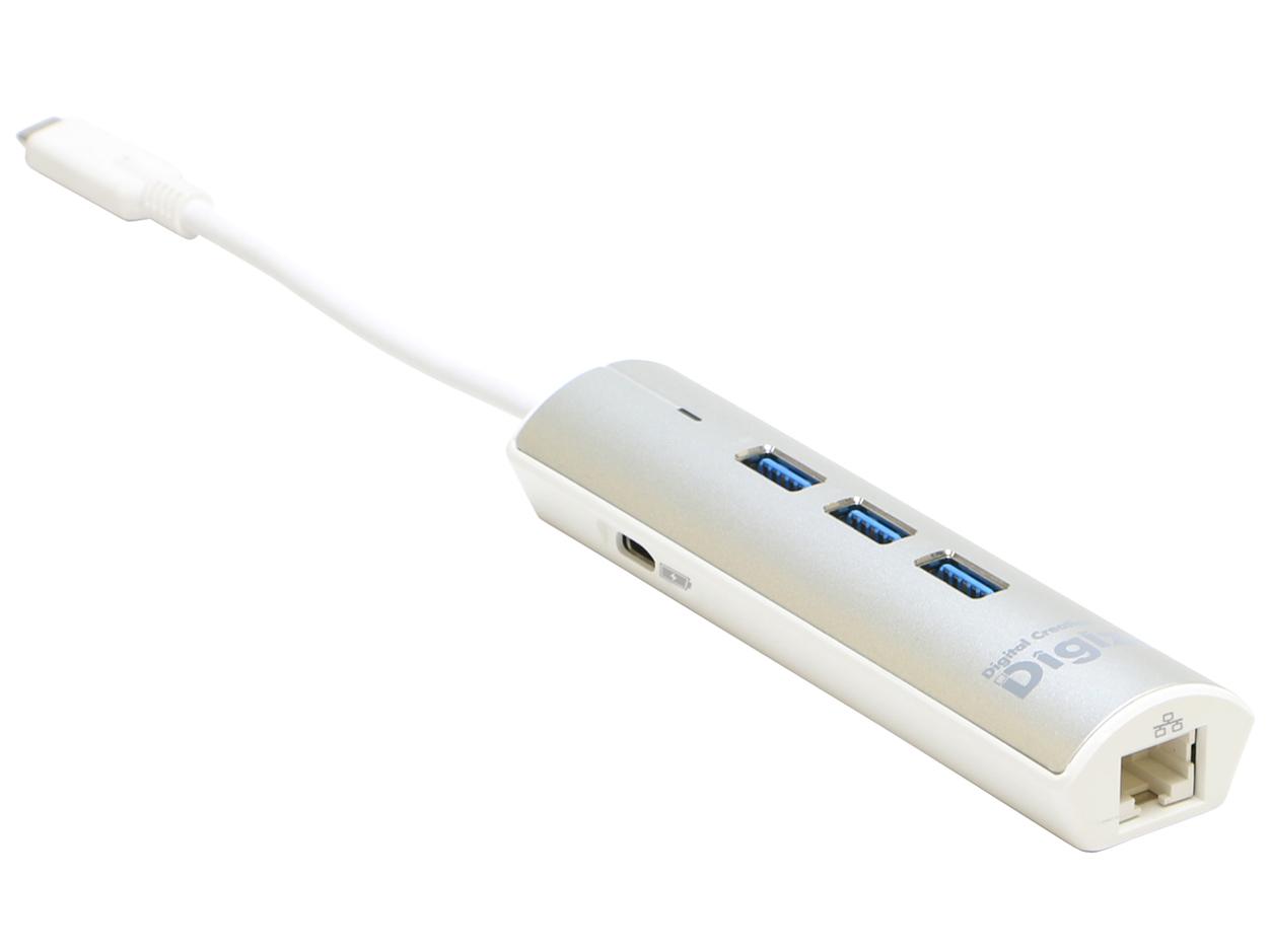 Digizo USB3.1 TypeChbLOXe[V~j(LAN/Vo[)(PUD-PDC3LSVA)