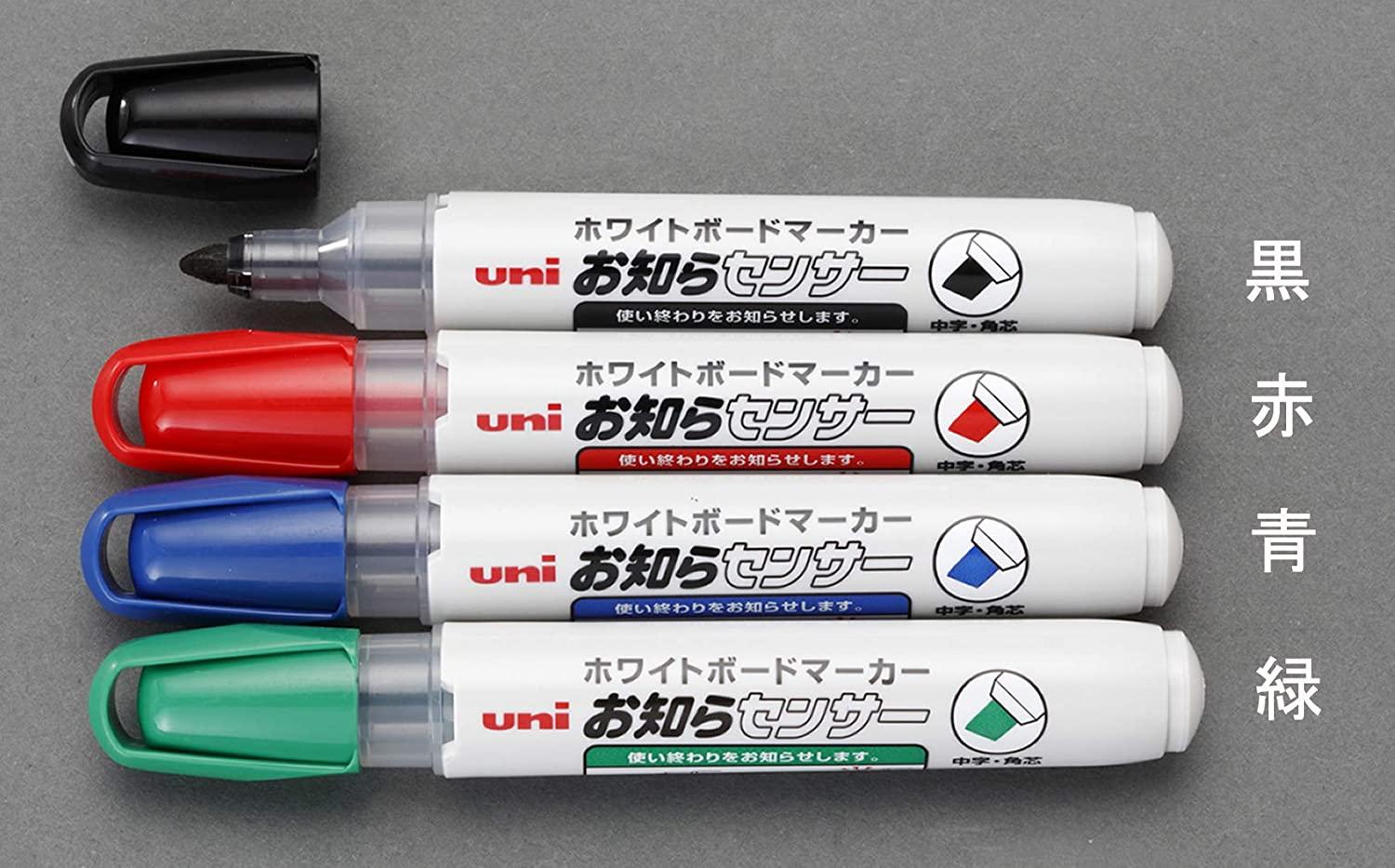 適切な価格 まとめ ホワイトボードマーカー 中字角芯 黒 1本