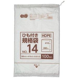 TANOSEE HDPEKi R 14 R280~^e410~0.01mm 1pbN(100)