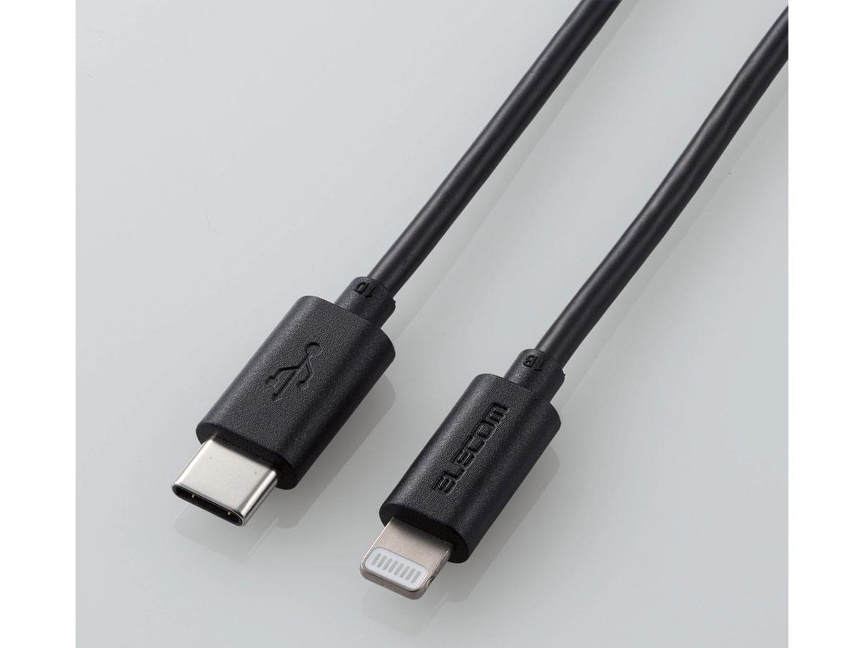 USB-C to LightningP[u(X^_[h)@1.0m@ubN  MPA-CL10BK 1{ ELECOM GR