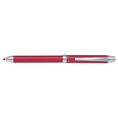  多色ボールペン(油性) 3色ボールペン リッジ ピンク[BKTR-3SR-P]