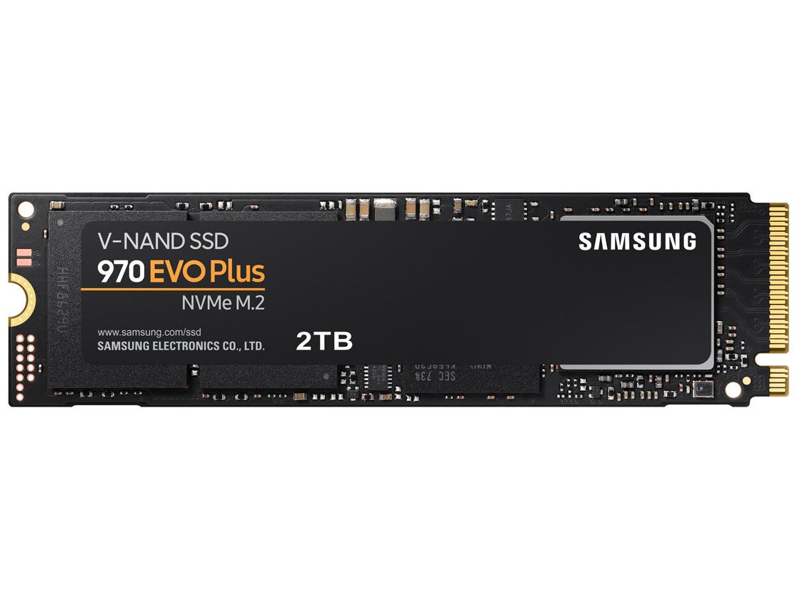 NVMe M.2 SSD 970 EVO Plus 2TB MZ-V7S2T0B/IT(MZ-V7S2T0B/IT) SUMSUNG TX