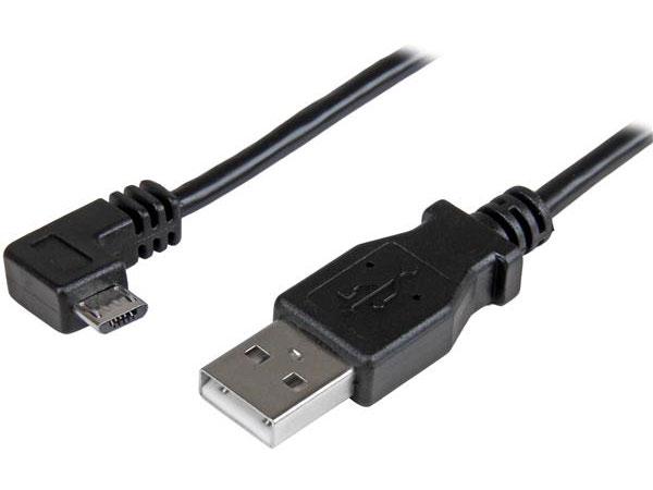 [dp Micro USBP[u 2m L^E USB A IX - USB}CN IX 24AWG(USBAUB2MRA)