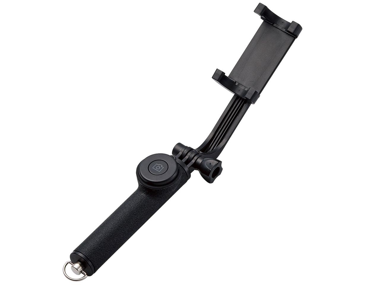 エレコム P-SSBRBK Bluetooth自撮り棒(45cm/回転ホルダータイプ) ブラック(P-SSBRBK)