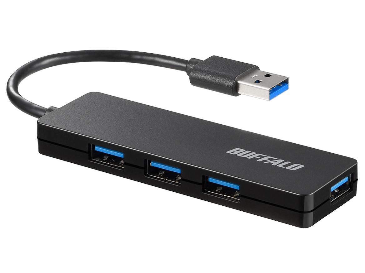 USB3.0 oXp[ nu 4|[g nu ubN(BSH4U120U3BK) BUFFALO obt@[