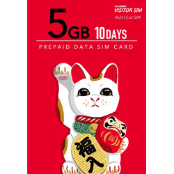  b-mobile VISITOR SIM 5GB/10days Prepaid (}`JbgSIM)(BM-VSC2-5GB10DC)