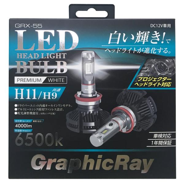GRX-55 LEDwbhvou/H11 6500K