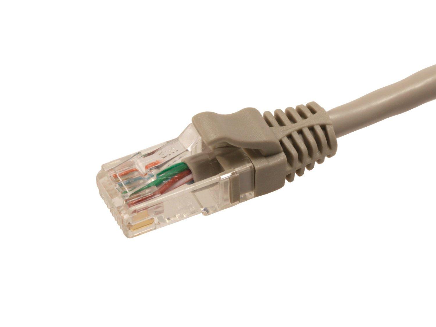 Cat5e ���j�I���c�[�� P�p�b�`�R�[�h1m ���C�g�O���[61-2229-10