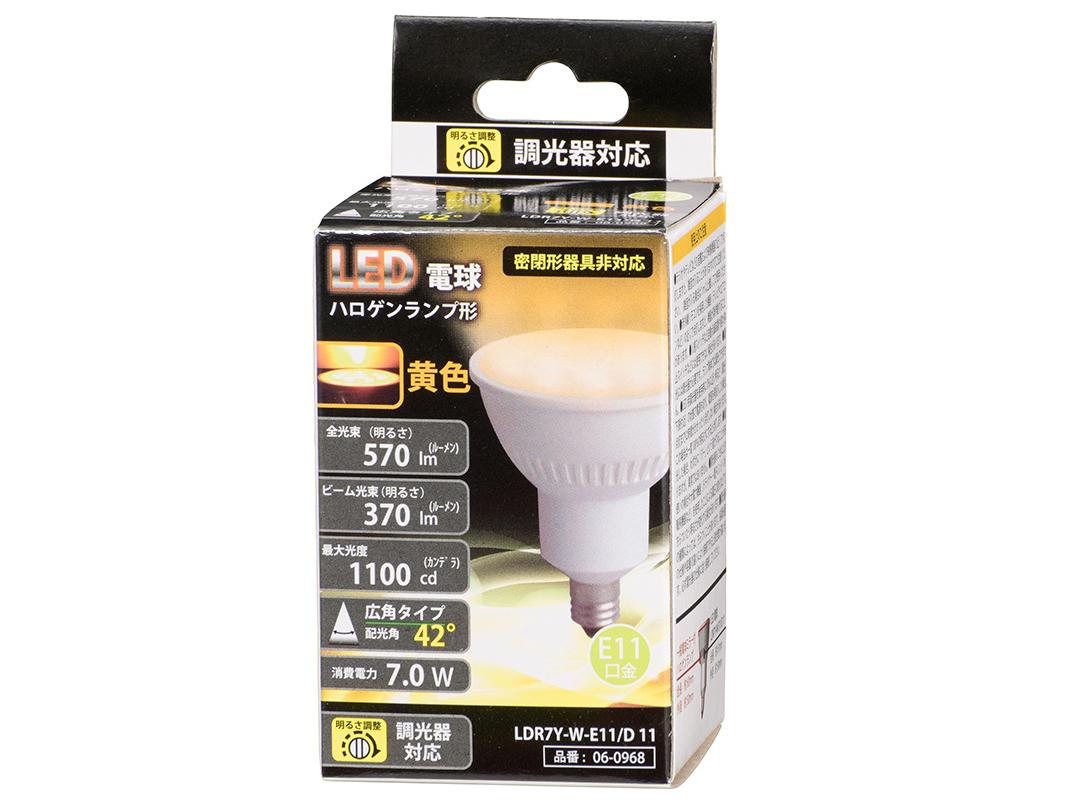 LEDd nQv` Lp(7.0W/570lm/F/E11/Ή) LDR7Y-W-E11/D 11