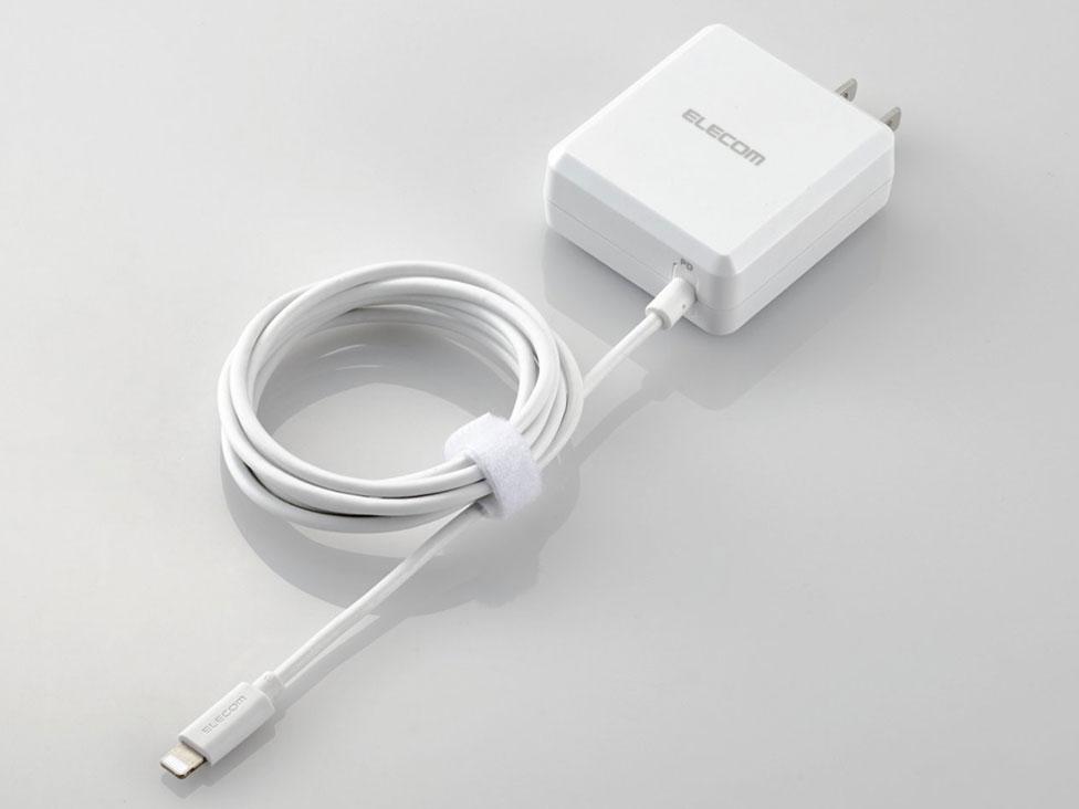 ECJOY!】 サンワサプライ クランプ式USB充電器 USB4ポート ブラック ACA-IP50BK 1個【特価￥3,568】