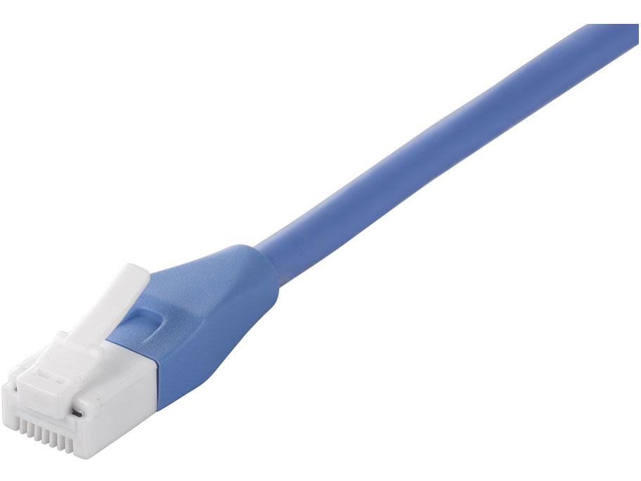 Cat6 ツメの折れないLANケーブル 標準 ストレート 40m ブルー(BSLS6NU400BL2)