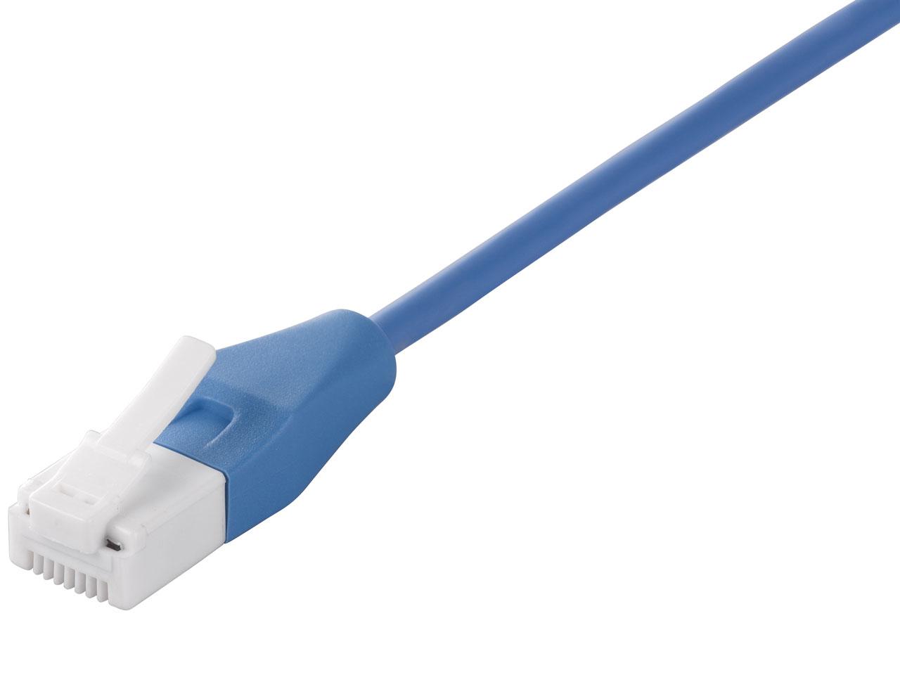 Cat6 c̐܂ȂLANP[u X Xg[g 15m u[(BSLS6SU150BL2)