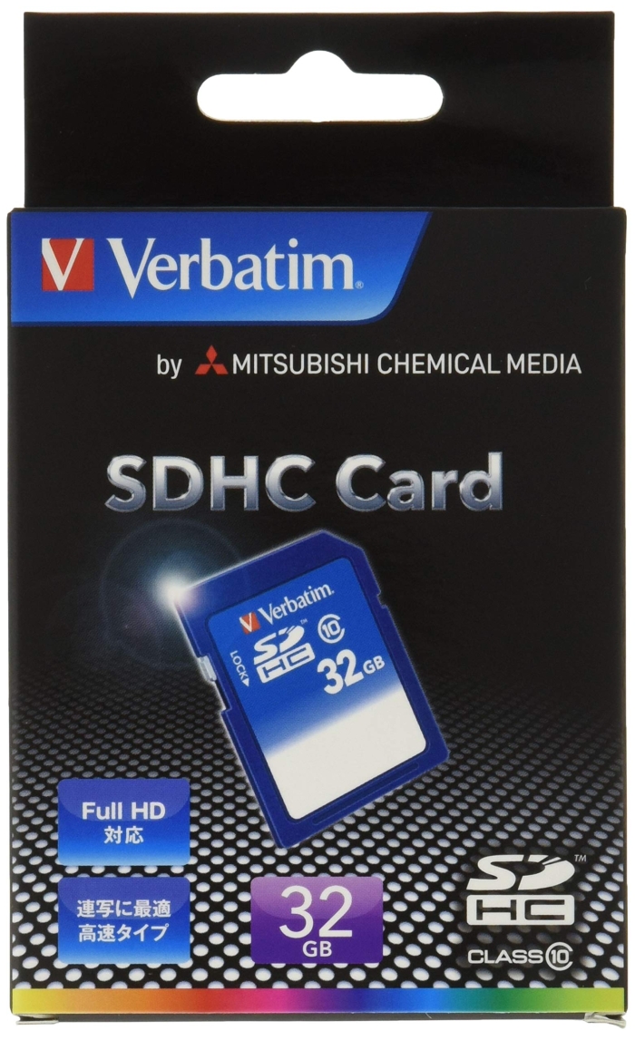 バーベイタムSDHCカード32GB (SDHC32GJVB1)