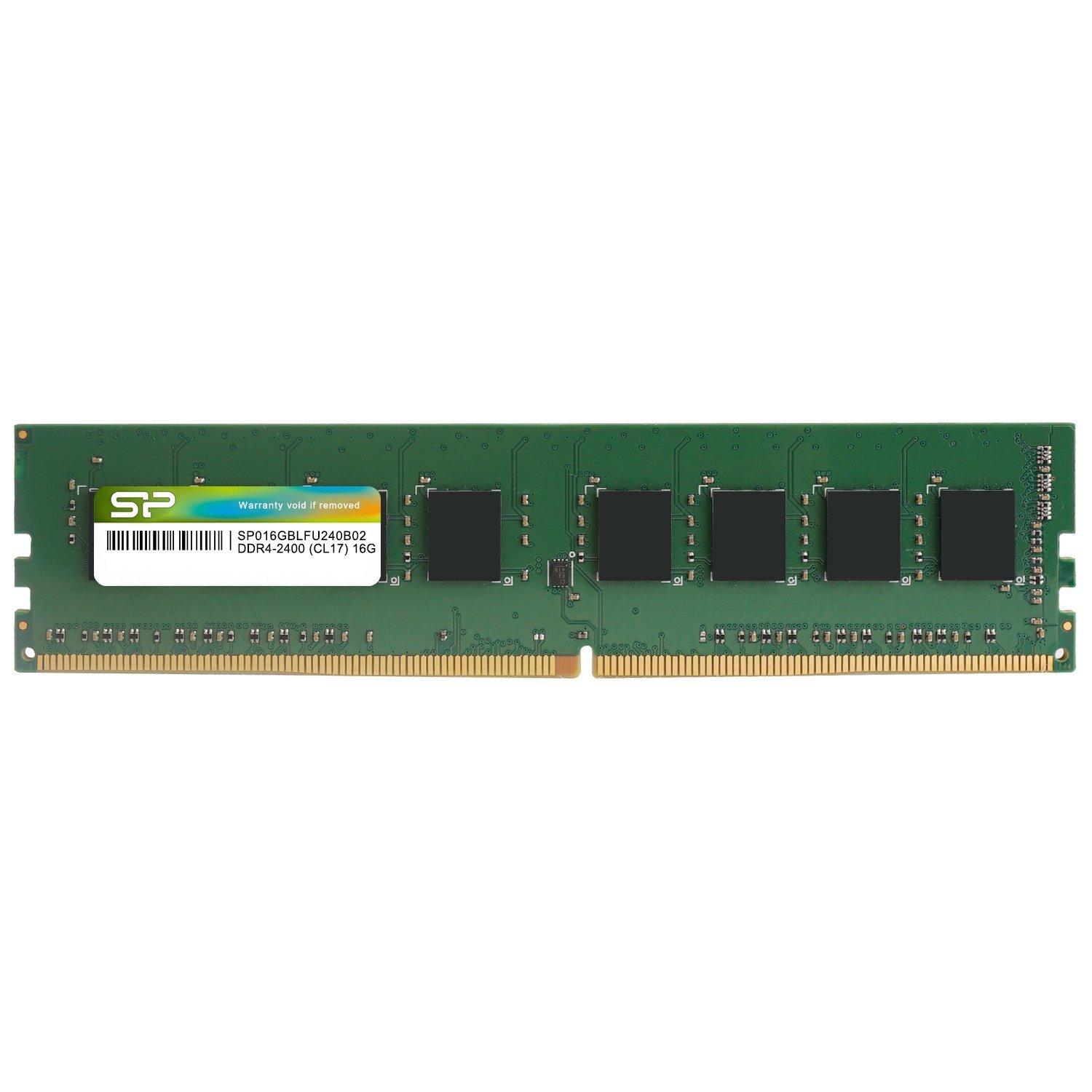 ECJOY!】 Silicon Power DDR4 288-PIN Unbuffered DIMM DDR4-2400 CL17 