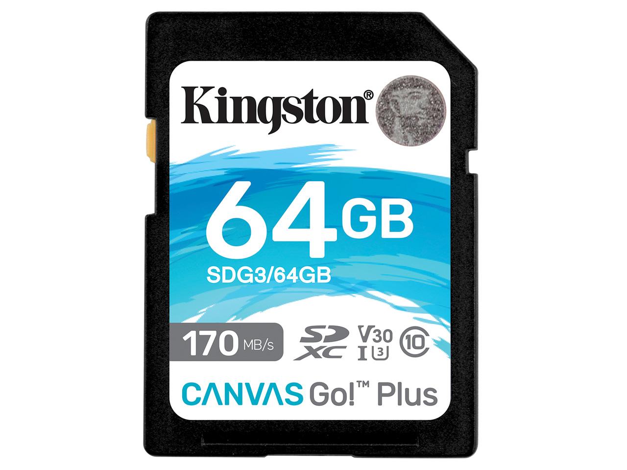 一番人気物 UHS-I プラス SanDisk エクストリーム 64GB カード SDSDXWH-064G-JNJIP SDXC メモリー