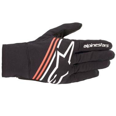  yKwOɎdlmFzREEF GLOVE [1231 BLACK WHITE RED FLUO] M