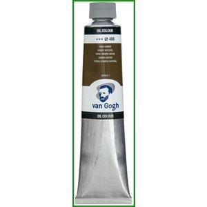 ターレンス ヴァンゴッホ油絵具 200ml  T0208-408 ローアンバー 420400 (1531071) ターレンスジャパン(Talens Japan)