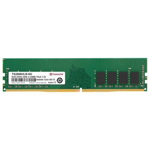 TS2666HLB-8G 8GB DDR4 2666Mhz U-DIMM 1Rx8 1.2V(TS2666HLB-8G)