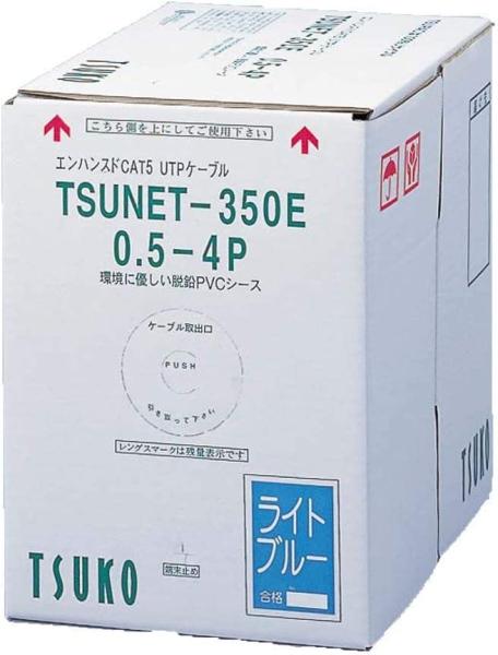 TSUNET-350E 0.5-4P Cgu[   CAT5E UTPP[u   300m 