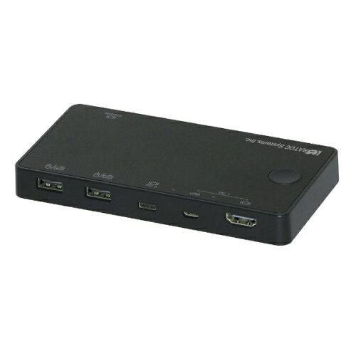 4K HDMIfBXvC/USBL[{[hE}EX p\Rؑ֊(USB-C/Ap\RΉ)(RS-240CA-4K) gbNVXe