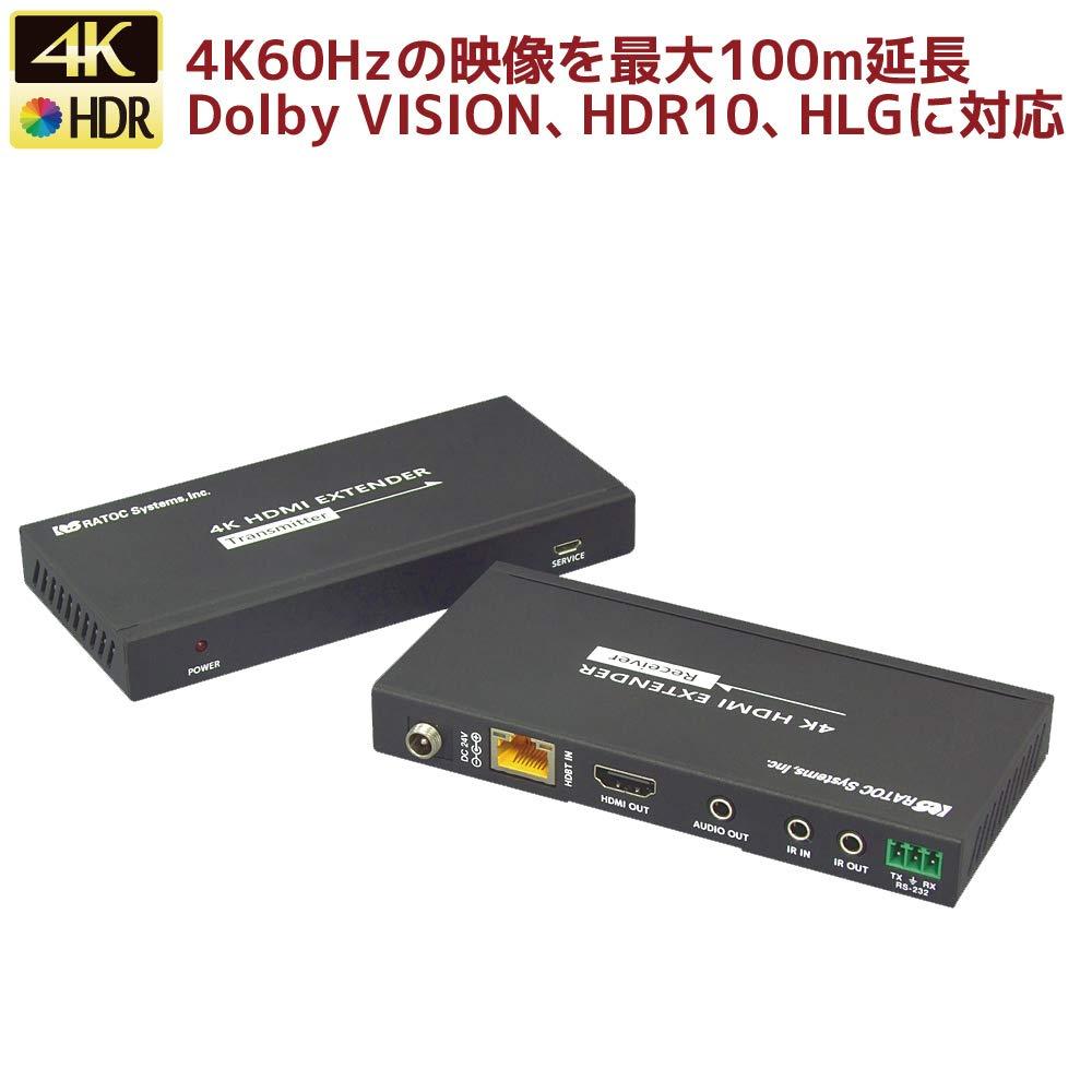  4K60HzΉ HDMI(100m)(RS-HDEX100-4K)