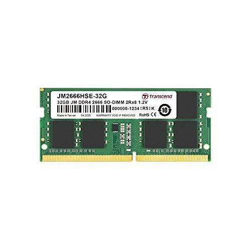 PC 32GB JM DDR4 2666Mhz SO-DIMM 2Rx8 2Gx8 CL19 1.2V(JM2666HSE-32G)