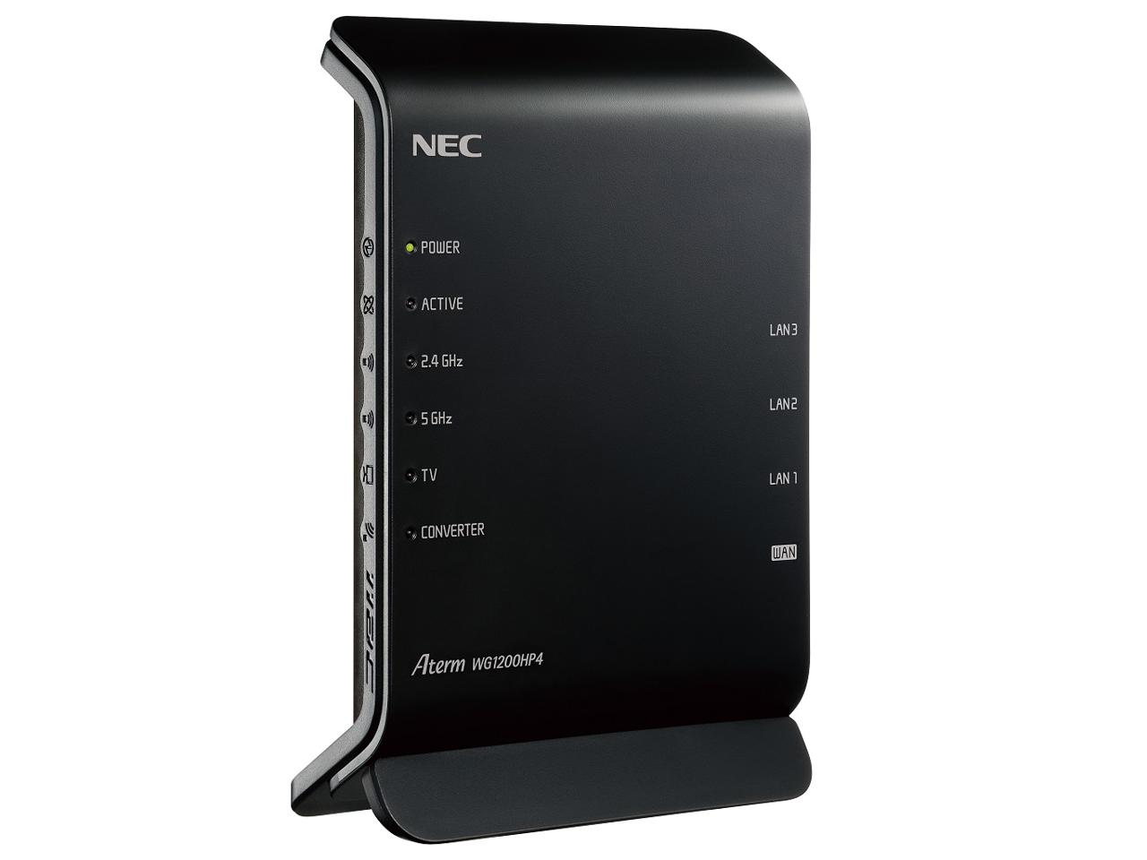 NEC PA-7200D8BE 無線LANルータ 新品未開封 NEC、メッシュ機能を