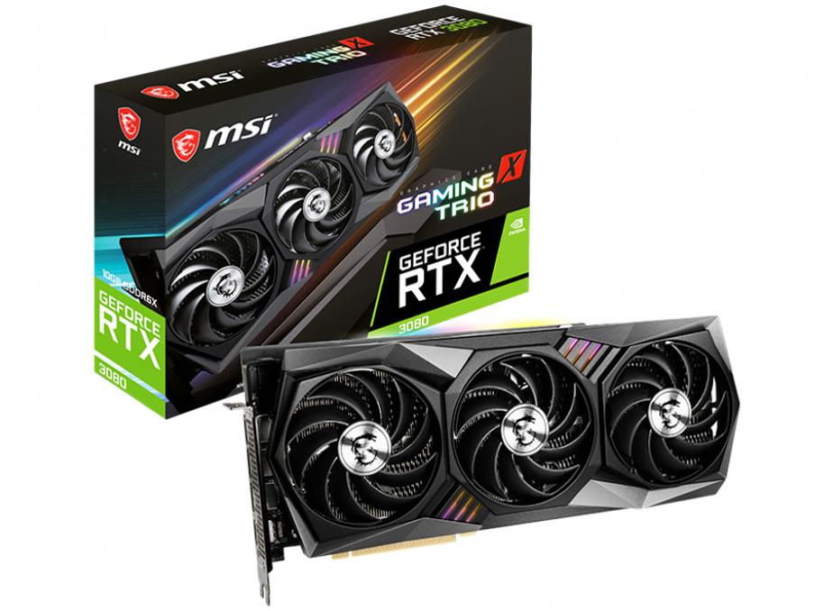 GeForce RTX 3080 GAMING X TRIO 10G MSI