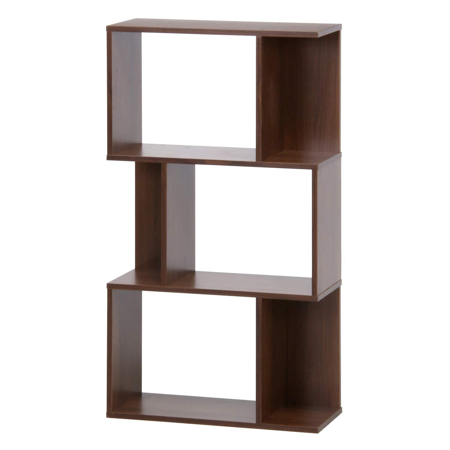 S^fBXvCbN 3i MBR ^:S SHAPE RACK F:MEDEIUM BROWN