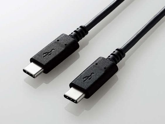 USB2.0ケーブル/C-Cタイプ/認証品/PD対応/3A出力/3.0m/ブラック(U2C-CC30NBK2)