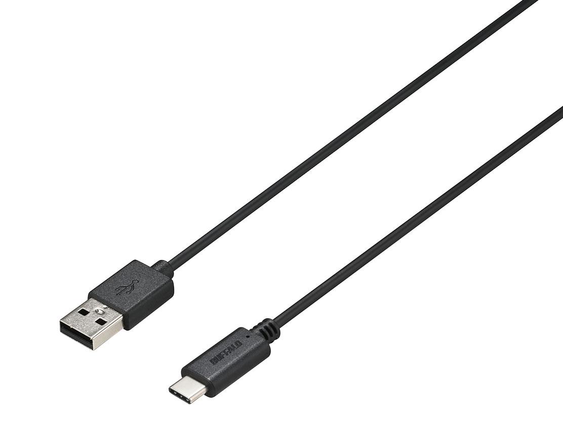 USB2.0 A-C 炩P[u 0.5m ubN(BU2ACY05BK)