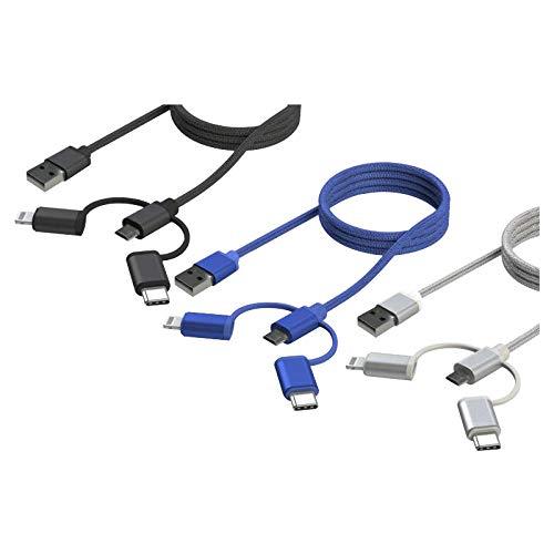 A[NX(axs) X-255 MFiF 3.1A A~USB`[W[3in1}`CgjOP[u ubN (1651998)