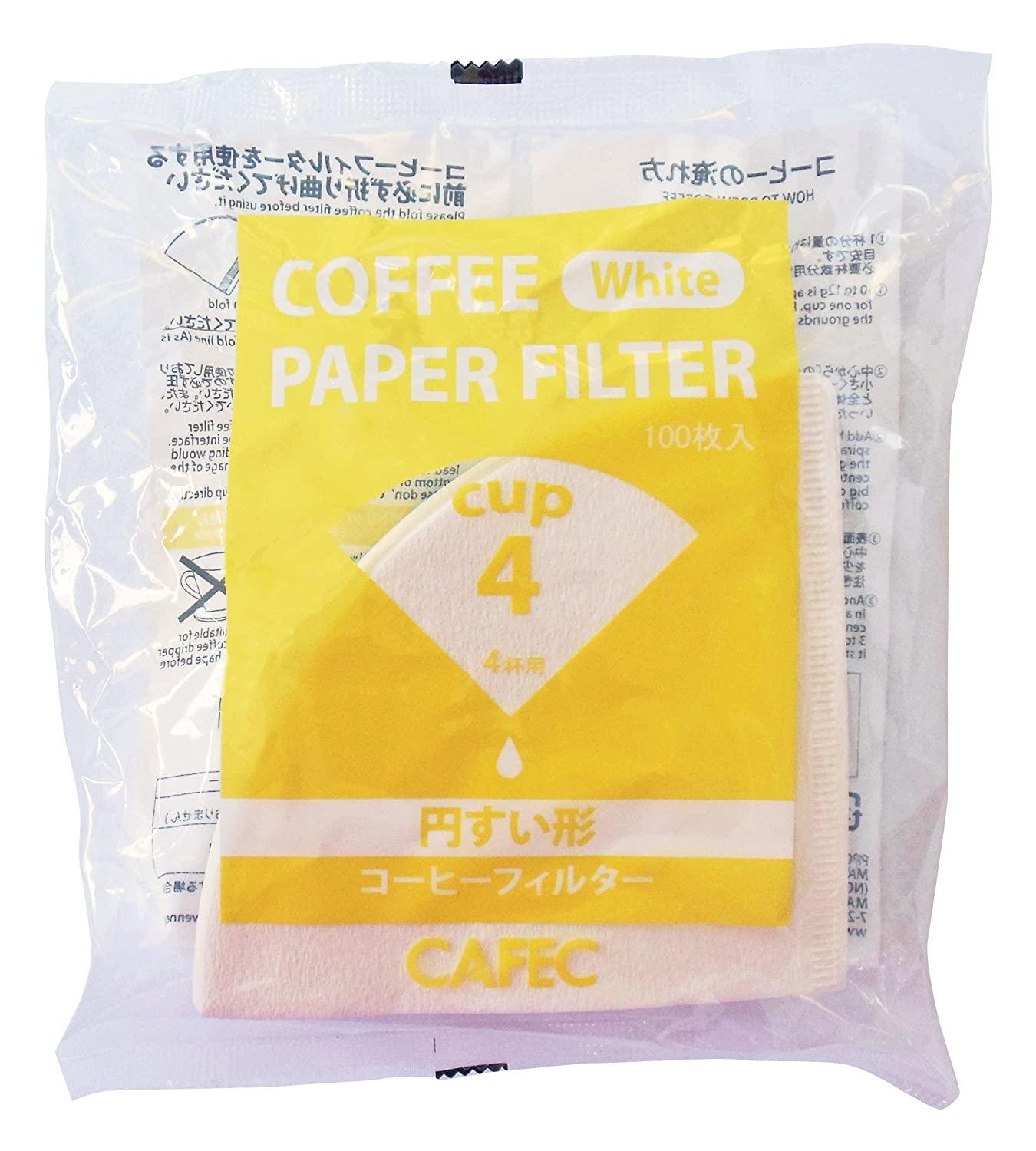 驚きの値段で HARIO ハリオ Ｖ60用ペーパーフィルター02Ｗ 1〜4杯用 100枚入 VCF-02-100W discoversvg.com